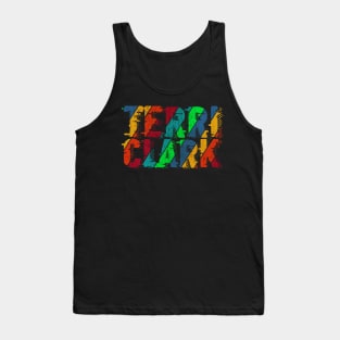 vintage color Terri Clark Tank Top